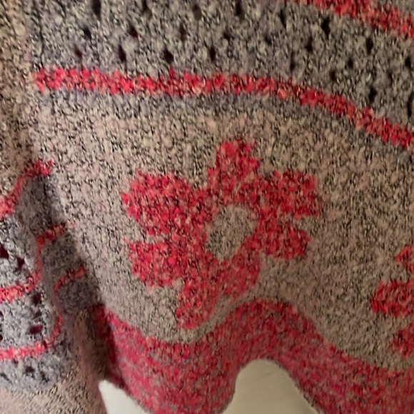 Sincerely Jules: Colorful Knit Wool Blend Sweater- Bell Sleeve- Cropped- M - Picture 14 of 16